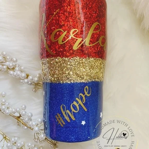 Wonder woman inspired Custom tumbler - Picture 3 of 10